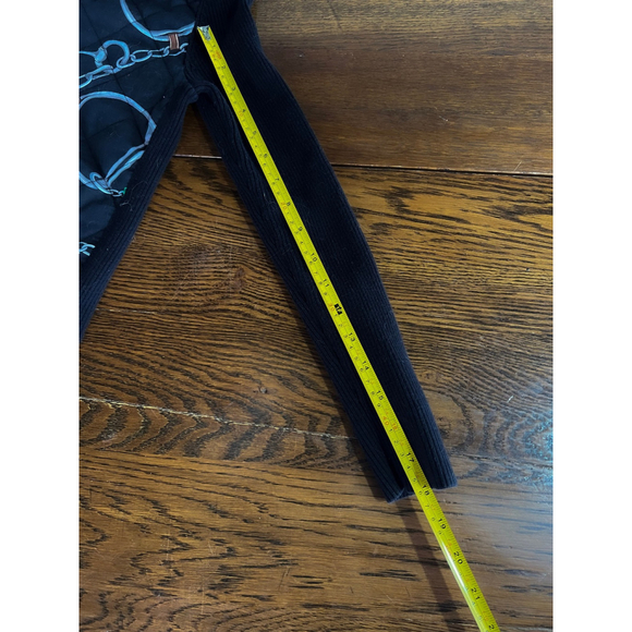 Vintage 90s Ralph Lauren Quilted Equestrian Zip Sweater Jacket Old Money Size S - Picture 8 of 8